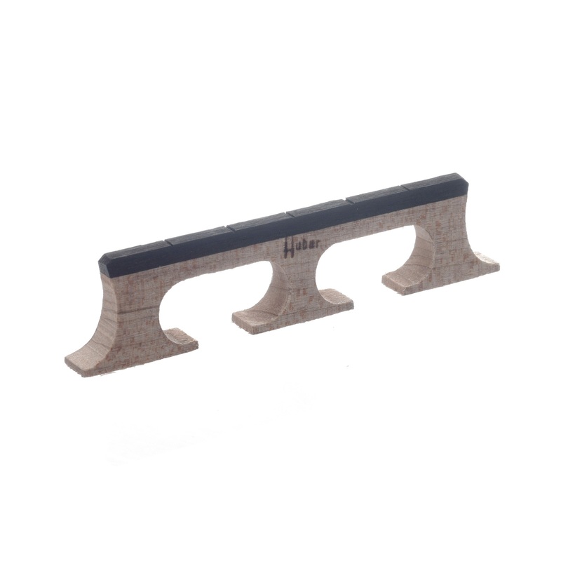 huber-5-string-banjo-bridge-21-32-656-height-standard-spacing Huber 5-String Banjo Bridge, 21/32" (.656") Height, Standard Spacing