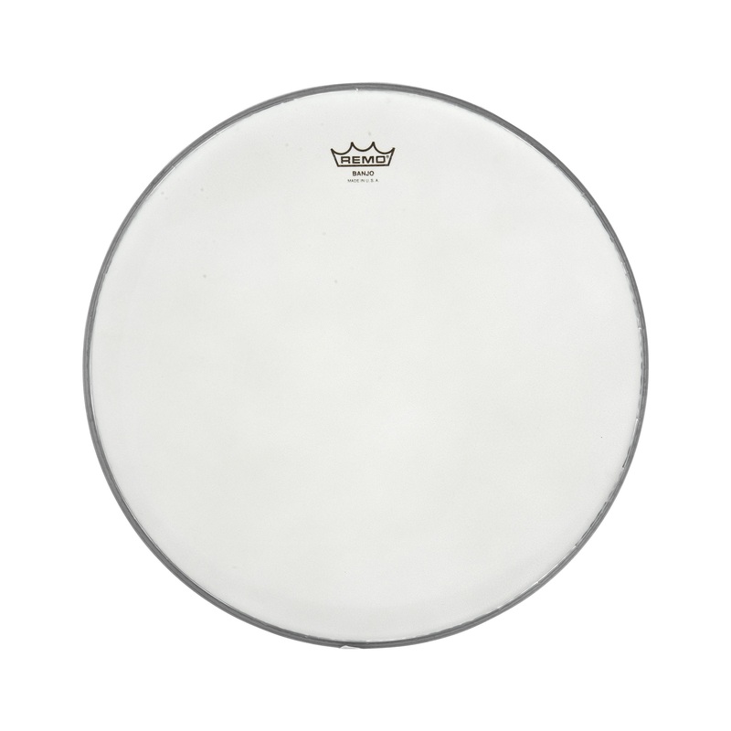 remo-frosted-bottom-banjo-head-10-11-16in-diameter-high-crown Remo Frosted Bottom Banjo Head, 10-11/16in Diameter, High Crown
