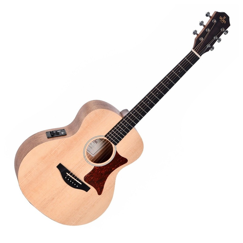 sigma-gsme-grand-orchestral-electro-acoustic-guitar-natural Sigma GSME Grand Orchestral Electro Acoustic Guitar - Natural