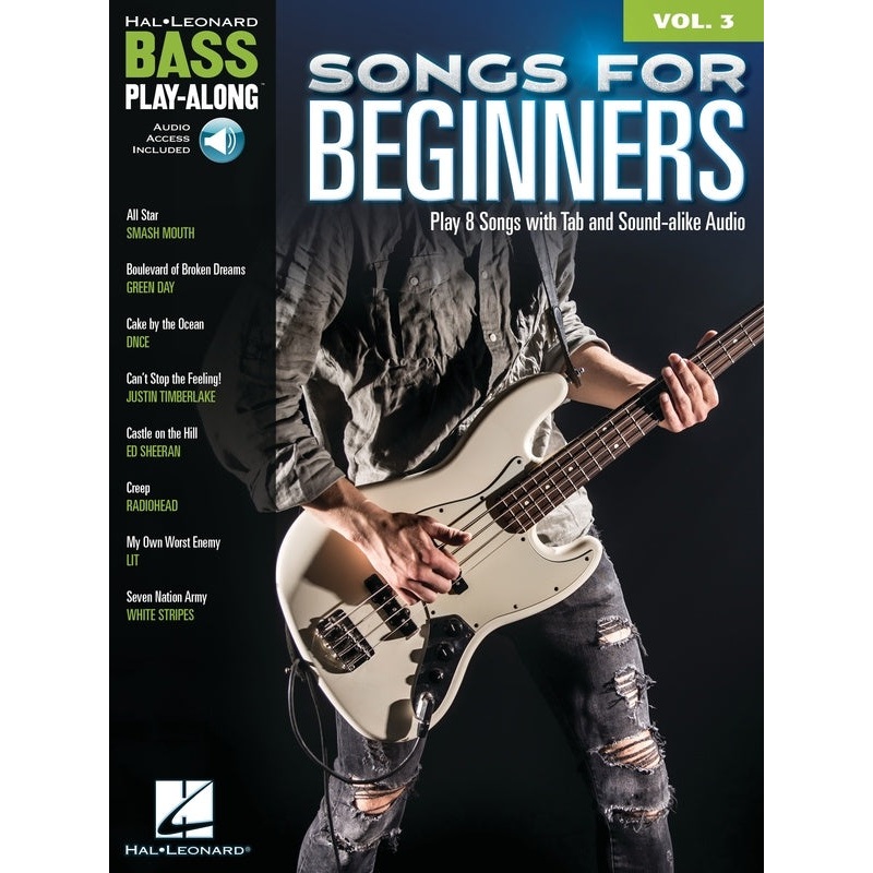 songs-for-beginners-bass-playalong-bk SONGS FOR BEGINNERS BASS PLAYALONG BK