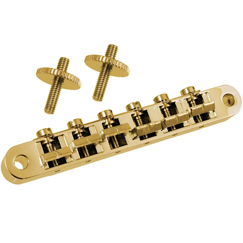allparts-gb-2503-010-economy-tunematic-bridge-in-gold Allparts GB-2503-010 Economy Tunematic Bridge in Gold