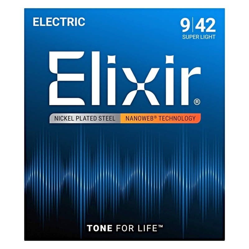 elixir-nickel-plated-steel-electric-guitar-strings-with-nanoweb-technology Elixir Nickel-Plated Steel Electric Guitar Strings with NANOWEB Technology
