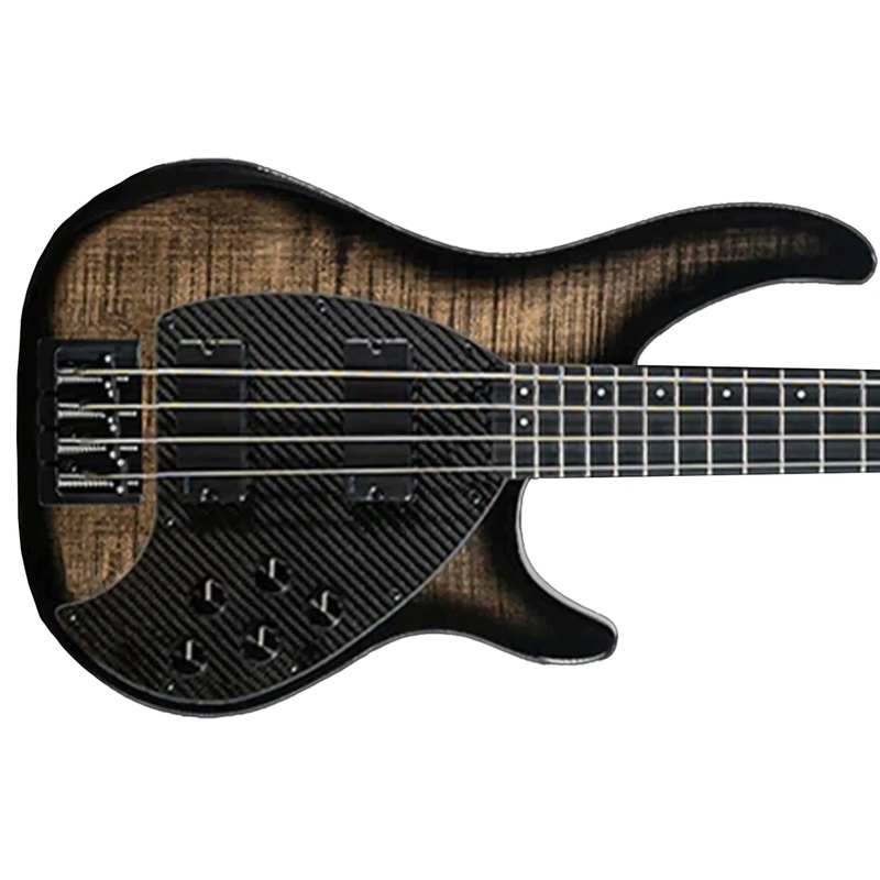 kls-apollo-iv-custom-electric-jazz-bass-with-active-passive-pickup-black Kls Apollo IV Custom Electric Jazz Bass with Active-Passive Pickup - Black