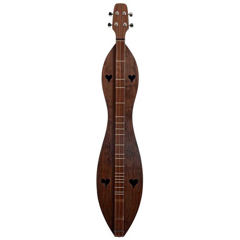 mcspadden-4fhww-walnut-lap-dulcimer-gigbag McSpadden 4FHWW Walnut Lap Dulcimer & Gigbag
