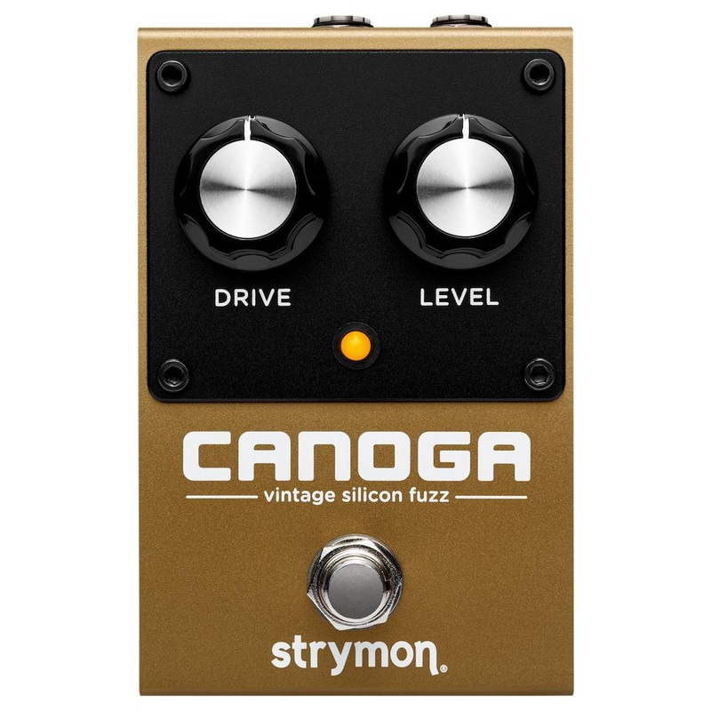 strymon-engineering-canoga-vintage-silicon-two-knob-fuzz-pedal Strymon Engineering Canoga Vintage Silicon Two Knob Fuzz Pedal