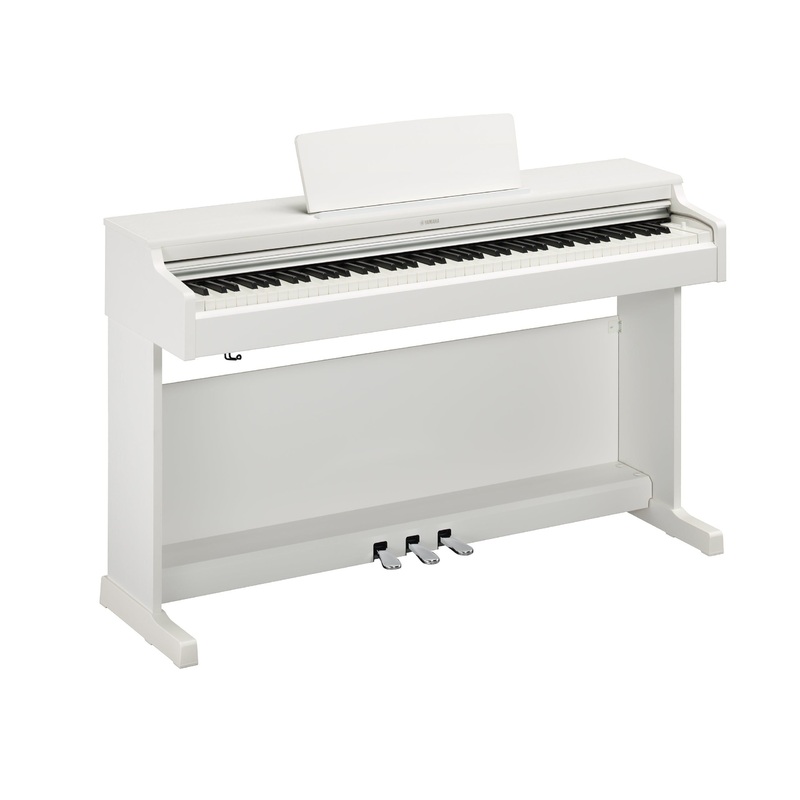 yamaha-arius-ydp165w-satin-white-digital-piano Yamaha Arius YDP165W Satin White Digital Piano