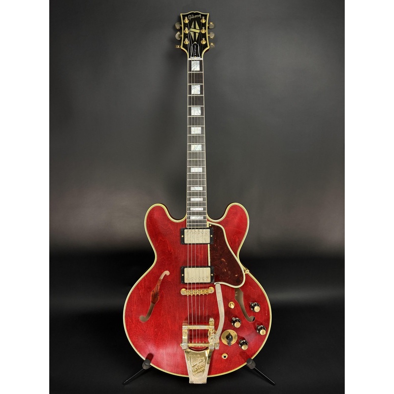 2022-gibson-custom-limited-edition-noel-gallagher-1960-es-355-60s-cherry-murphy-lab-aged 2022 Gibson Custom Limited Edition Noel Gallagher 1960 ES-355 - 60s Cherry Murphy Lab Aged