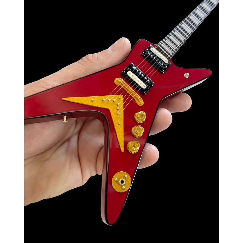 classic-dean-vintage-red-ml-mini-guitar-officially-licensed Classic Dean Vintage Red ML Mini Guitar - Officially Licensed
