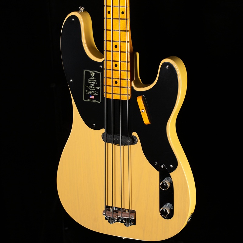 fender-75th-anniversary-american-vintage-ii-1951-precision-bass-maple-fingerboard-butterscotch-blonde-036 Fender 75th Anniversary American Vintage II 1951 Precision Bass Maple Fingerboard Butterscotch Blonde (036)