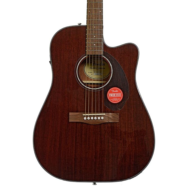 fender-cd-140sce-all-mahogany-dreadnought-acoustic-guitar-case Fender CD-140SCE All-Mahogany Dreadnought Acoustic Guitar & Case