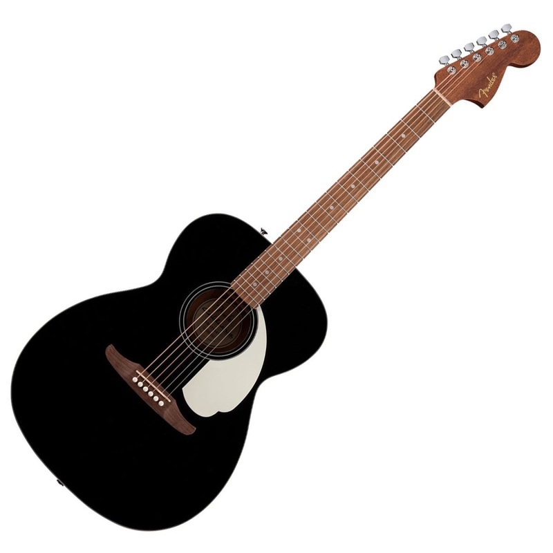 fender-limited-edition-california-standard-monterey-acoustic-guitar-black Fender Limited Edition California Standard Monterey Acoustic Guitar - Black