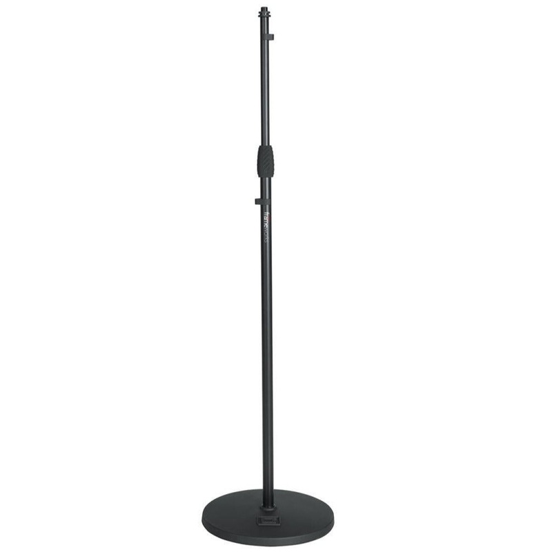 gator-frameworks-gfw-mic-1200-roundbase-straight-microphone-stand Gator Frameworks GFW-MIC-1200 Roundbase Straight Microphone Stand
