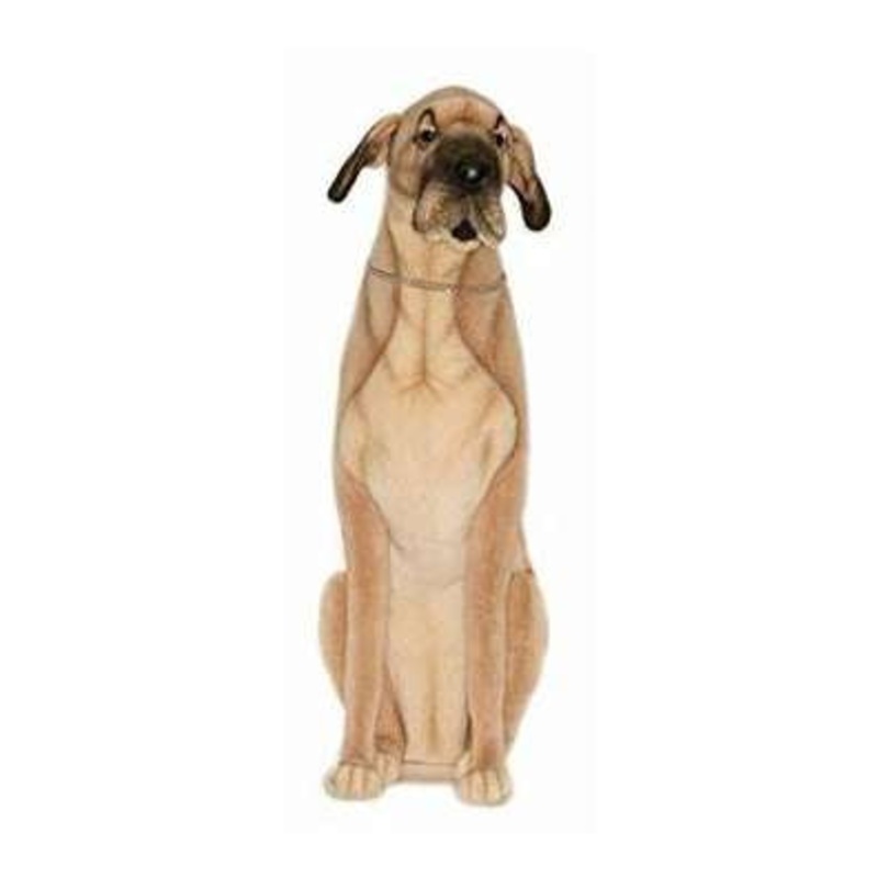 hansa-creations-great-dane-brown-35-h-stuffed-animal-toy-3878 Hansa Creations GREAT DANE BROWN 35"H Stuffed Animal Toy 3878