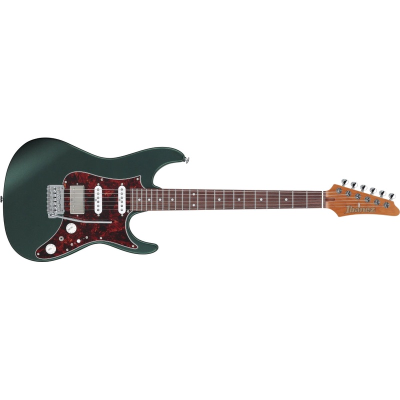 ibanez-az-prestige-6-string-electric-guitar-with-hardshell-case-ivy-green-metallic-flat-az2204nvgf Ibanez AZ Prestige 6-String Electric Guitar with Hardshell Case - Ivy Green Metallic Flat AZ2204NVGF
