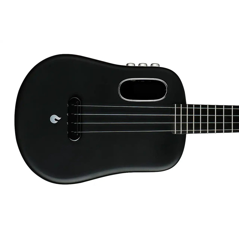 lava-u-carbon-fiber-acoustic-electric-concert-ukulele-sparkle-black Lava U Carbon Fiber Acoustic-Electric Concert Ukulele - Sparkle Black