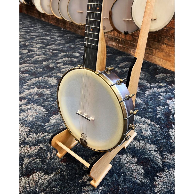 pisgah-rambler-dobson-special-12in-short-scale-openback-banjo-gigbag-cherry-copper Pisgah Rambler Dobson Special 12in Short Scale Openback Banjo & Gigbag, Cherry & Copper
