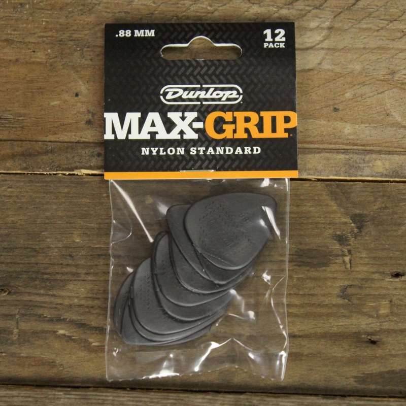 dunlop-max-grip-nylon-standard-88mm-guitar-picks-12-pack-449p088 Dunlop Max-Grip Nylon Standard .88mm Guitar Picks - 12 Pack - 449P088