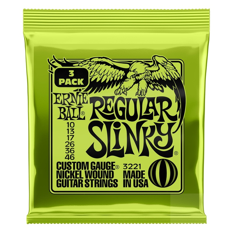 ernie-ball-regular-slinky-nickel-wound-electric-guitar-strings-3-pack Ernie Ball Regular Slinky Nickel Wound Electric Guitar Strings 3 Pack
