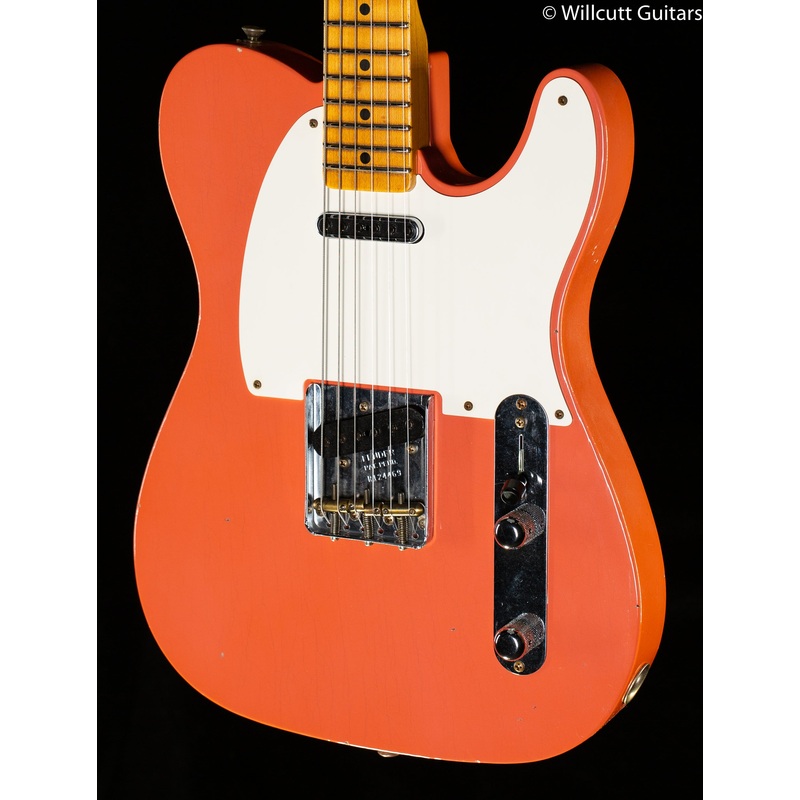 fender-custom-shop-limited-edition-tomatillo-tele-journeyman-relic-super-faded-aged-tahitian-coral-469 Fender Custom Shop Limited Edition Tomatillo Tele Journeyman Relic Super Faded Aged Tahitian Coral (469)
