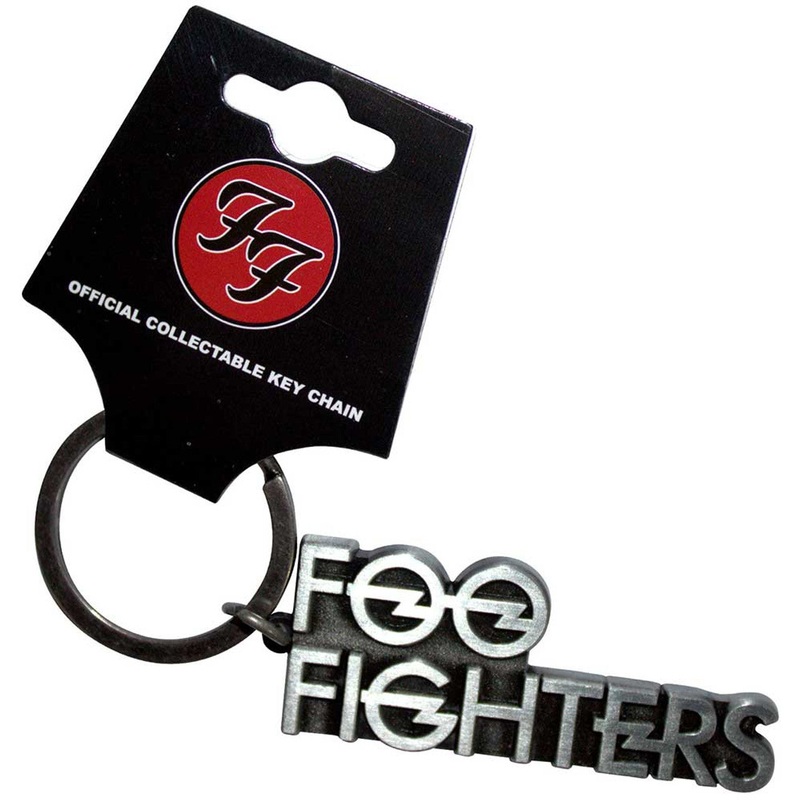 foo-fighters-keychain-stacked-logo Foo Fighters Keychain: Stacked Logo