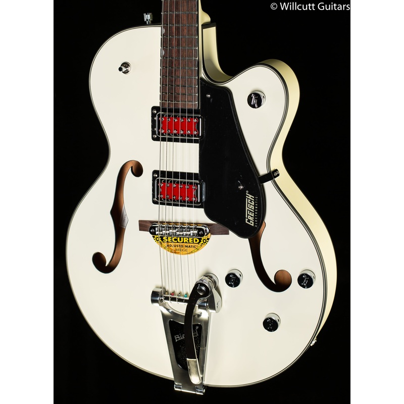 gretsch-g5410t-electromatic-rat-rod-hollow-body-bigsby-matte-white Gretsch G5410T Electromatic "Rat Rod" Hollow Body Bigsby Matte White