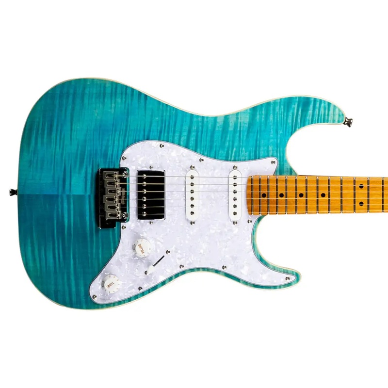 jet-js-450-obl-ocean-blue-solid-blue-stratocaster-electric-guitar Jet JS-450 OBL Ocean Blue Solid Blue Stratocaster Electric Guitar