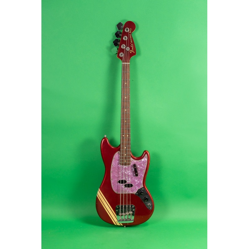 1970-fender-mustang-bass-competition-red 1970 Fender Mustang Bass Competition Red