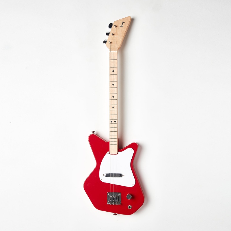 loog-pro-electric-guitar-red loog pro electric guitar Red