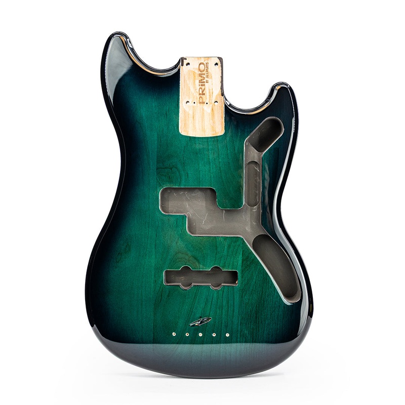primo-replacement-mustang-bass-body-ocean-burst PRiMO Replacement Mustang Bass Body - Ocean burst