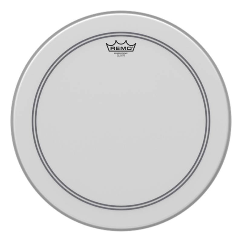 remo-p3-0118-bp-18-powerstroke-3-coated-drumhead REMO P3-0118-BP 18" Powerstroke 3 Coated Drumhead