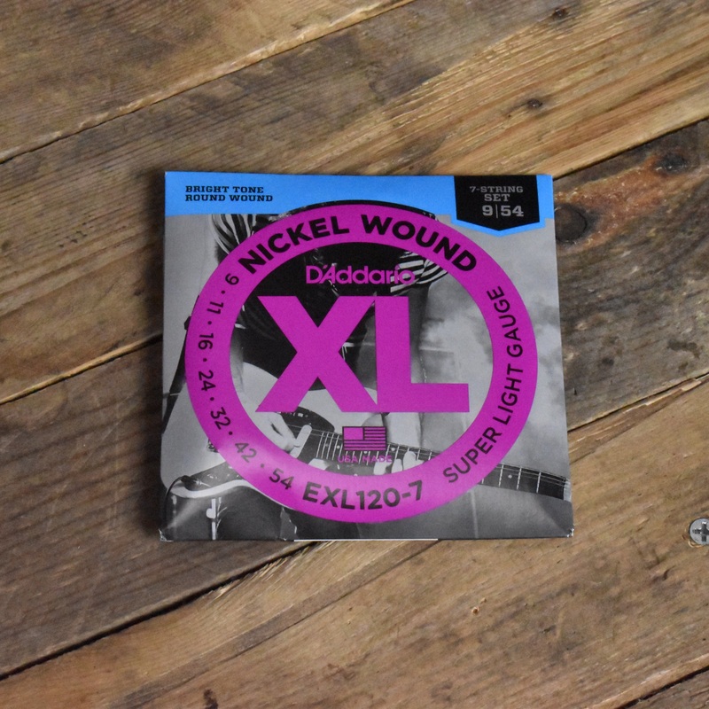 d-addario-exl120-7-nickel-wound-7-string-electric-guitar-strings-super-light-9-54 D'Addario EXL120-7 Nickel Wound 7-String Electric Guitar Strings Super Light 9-54