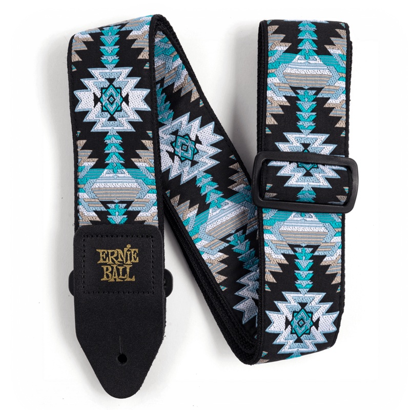 ernie-ball-strap-jacquard-albuquerque-blue Ernie Ball Strap Jacquard Albuquerque Blue