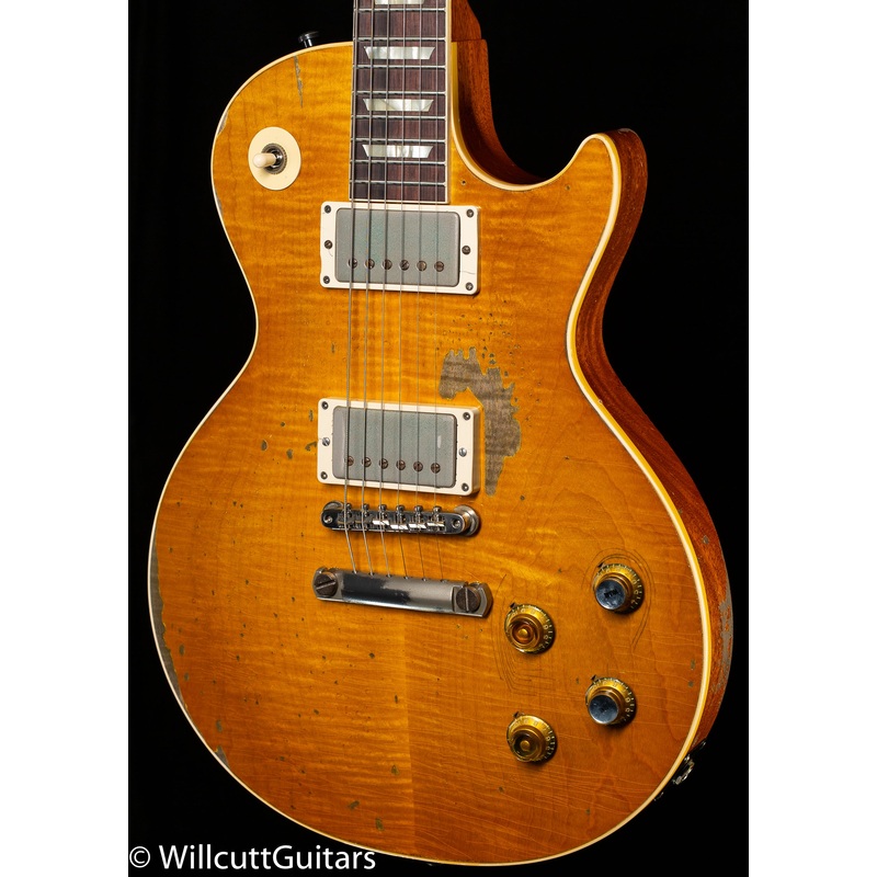 gibson-custom-shop-1959-les-paul-standard-kirk-hammett-greeny-murphy-lab-replica-aged-sunburst-594 Gibson Custom Shop 1959 Les Paul Standard Kirk Hammett "Greeny" Murphy Lab Replica Aged Sunburst (594)