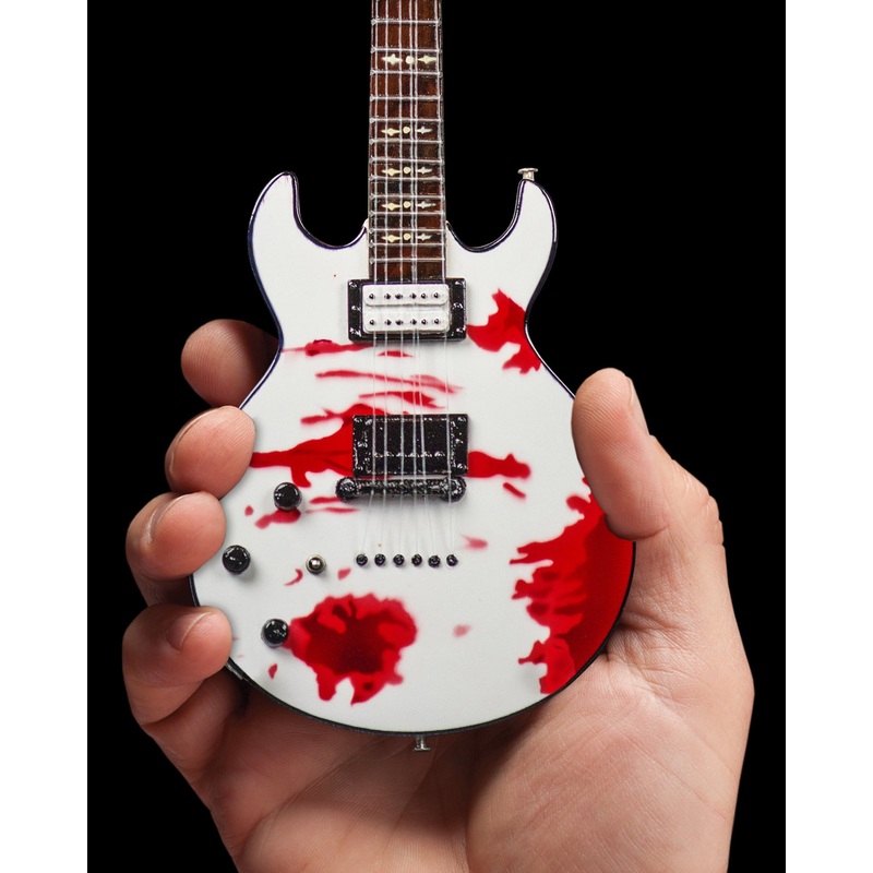 officially-licensed-zacky-vengeance-blood-splat-schecter-mini-guitar-replica-model-avenged-sevenfold Officially Licensed Zacky Vengeance Blood Splat Schecter Mini Guitar Replica Model - Avenged Sevenfold