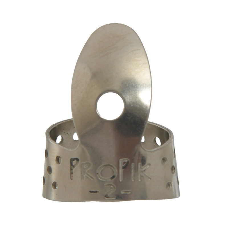 propik-nickel-straight-fingerpick-single-wrap-blade-2 Propik Nickel Straight Fingerpick, Single Wrap, Blade 2