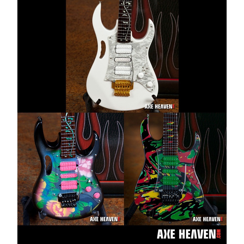 steve-vai-miniature-guitar-replica-collectible-set-of-3-famous-jem-models Steve Vai Miniature Guitar Replica Collectible Set of 3 Famous Jem Models
