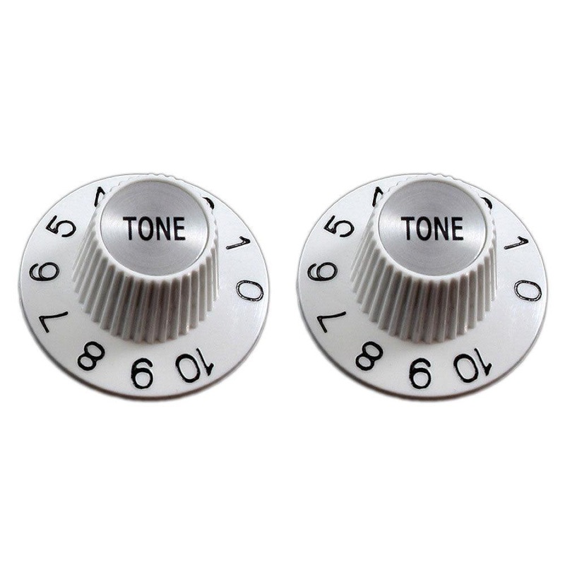 witch-hat-tone-knobs-white-2-pack Witch Hat Tone Knobs - White - 2 Pack