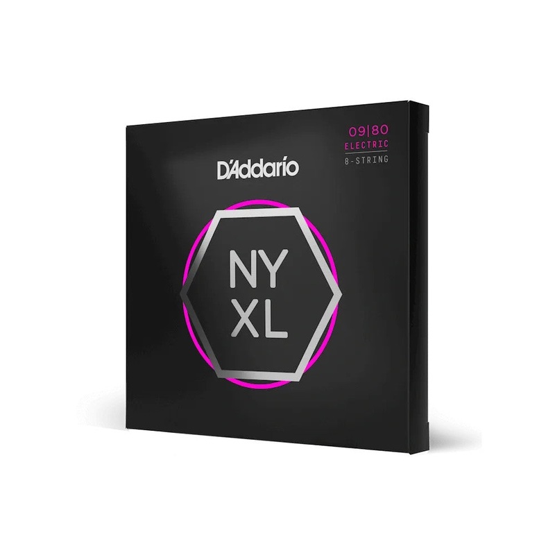 d-addario-nyxl-0980-electric-guitar-strings-09-80-super-light-8-string D'Addario NYXL 0980 Electric Guitar Strings 09-80 Super Light 8-String