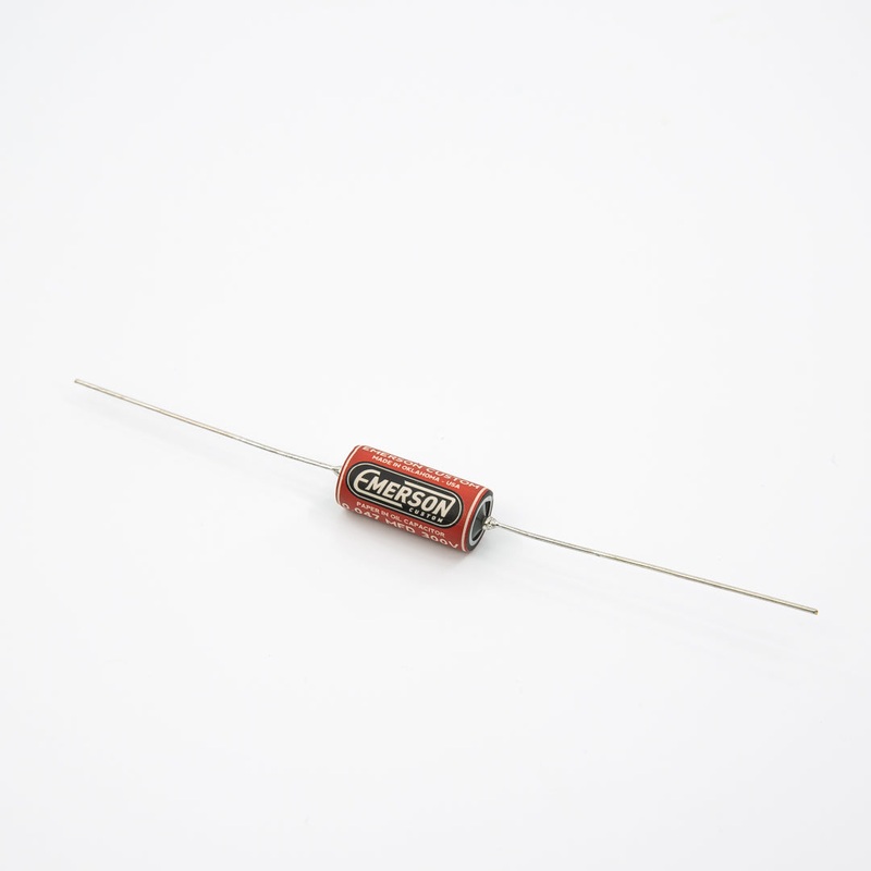 emerson-custom-paper-in-oil-capacitors-0-047uf-red-cream Emerson Custom Paper-in-Oil Capacitors - 0.047uf, Red & Cream