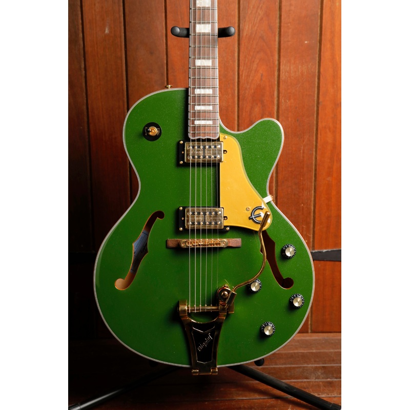 epiphone-emperor-swingster-forest-green-metallic-hollowbody-electric-guitar Epiphone Emperor Swingster Forest Green Metallic Hollowbody Electric Guitar