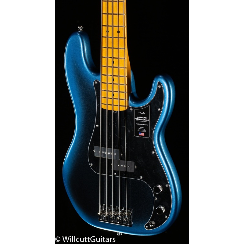 fender-american-professional-ii-precision-bass-v-maple-fingerboard-dark-night-867 Fender American Professional II Precision Bass V Maple Fingerboard Dark Night (867)