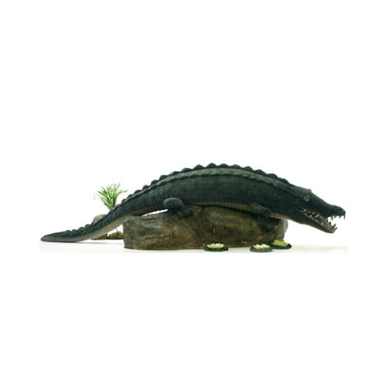 hansa-creations-alligator-crocodile-100-l-stuffed-plush-animal-3041 Hansa Creations ALLIGATOR (CROCODILE) 100''L Stuffed Plush Animal, 3041