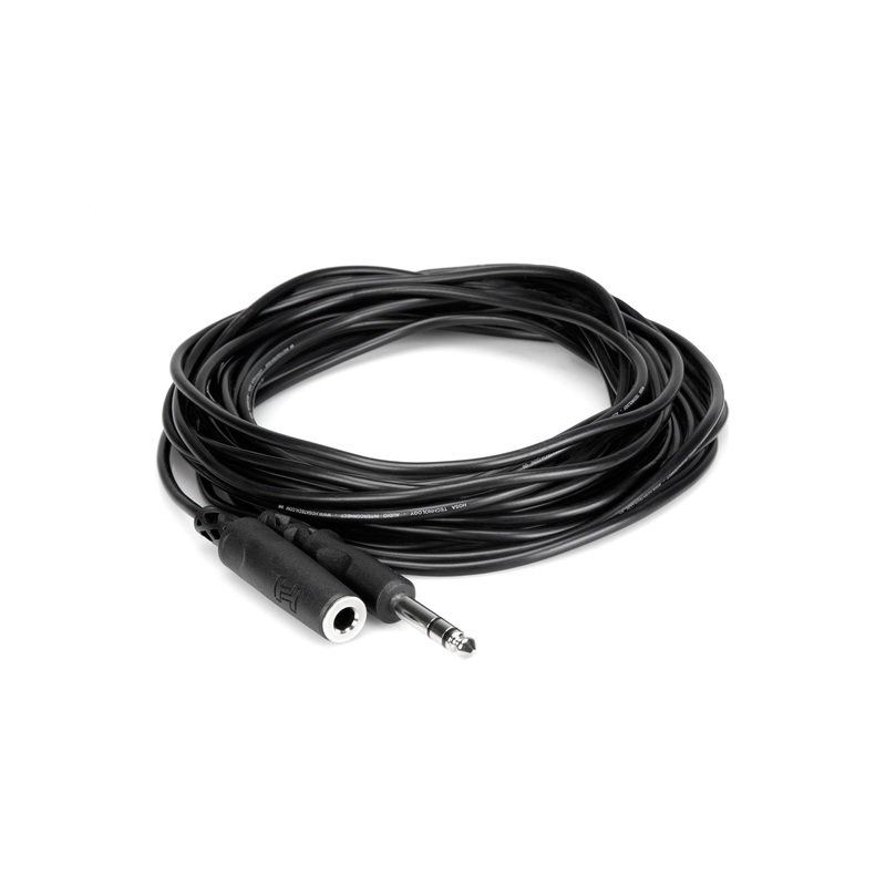 hosa-headphone-extension-cable-1-4-trs-to-1-4-trs-10ft-hpe-310 Hosa Headphone Extension Cable 1/4" TRS to 1/4" TRS - 10ft - HPE-310
