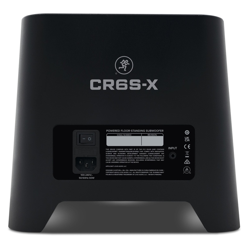 mackie-cr6s-x-powered-floor-standing-subwoofer Mackie CR6S-X Powered Floor-Standing Subwoofer