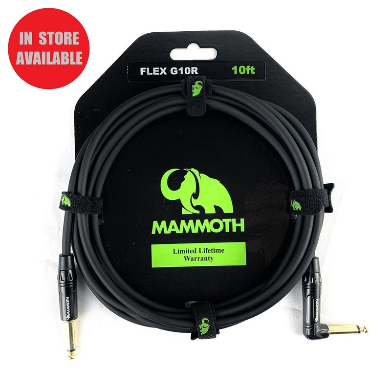 mammoth-flex-series-instrument-cable-10ft-straight-angle MAMMOTH Flex Series Instrument Cable 10ft Straight/Angle