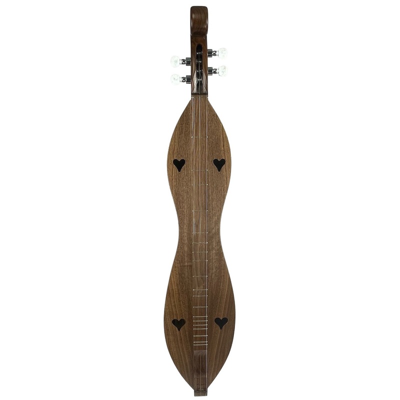 mcspadden-mountain-dulcimer-4-string-walnut-scroll-head McSpadden Mountain Dulcimer, 4-string Walnut, Scroll Head