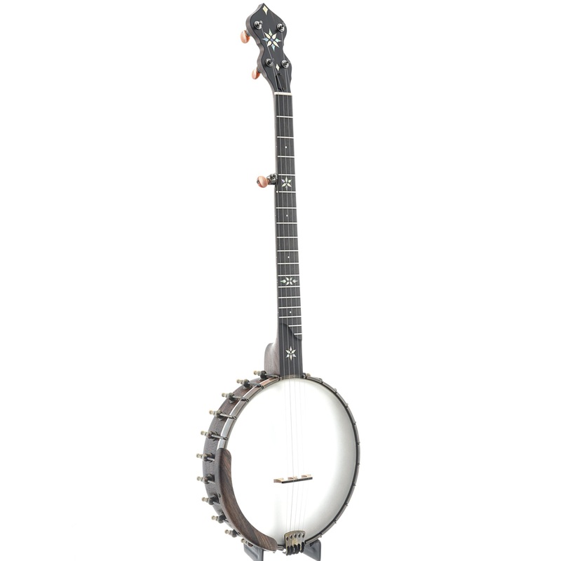 ome-mira-11-openback-banjo-case-walnut-neck-radiused-fretboard Ome Mira 11" Openback Banjo & Case, Walnut Neck, Radiused Fretboard