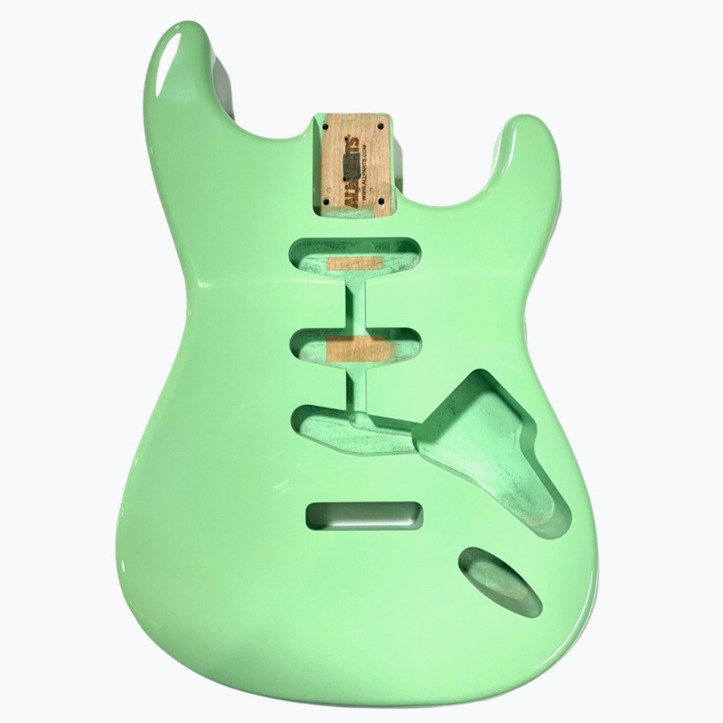 sbf-sfg-sea-foam-green-finished-replacement-body-for-stratocaster SBF-SFG Sea Foam Green Finished Replacement Body for Stratocaster