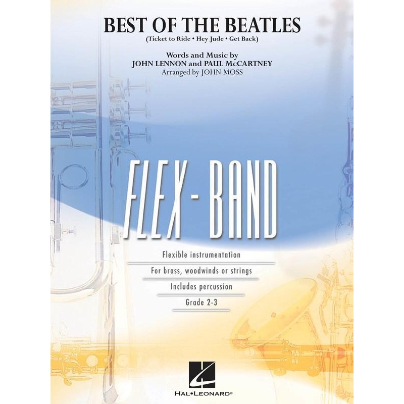best-of-the-beatles-arr-john-moss-flexband-grade-2-3 Best of the Beatles, Arr. John Moss FlexBand Grade 2-3