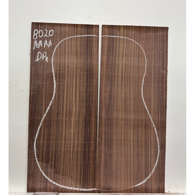 east-indian-rosewood-dreadnought-guitar-back-set-8020 East Indian Rosewood Dreadnought Guitar Back Set #8020